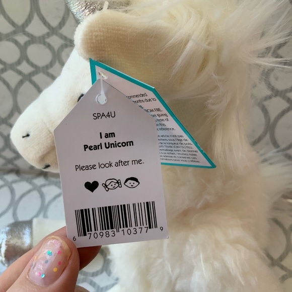 🎉LAST ONE🎉Jellycat Pearl Unicorn Stuffed Animal, Medium - Picture 4 of 4